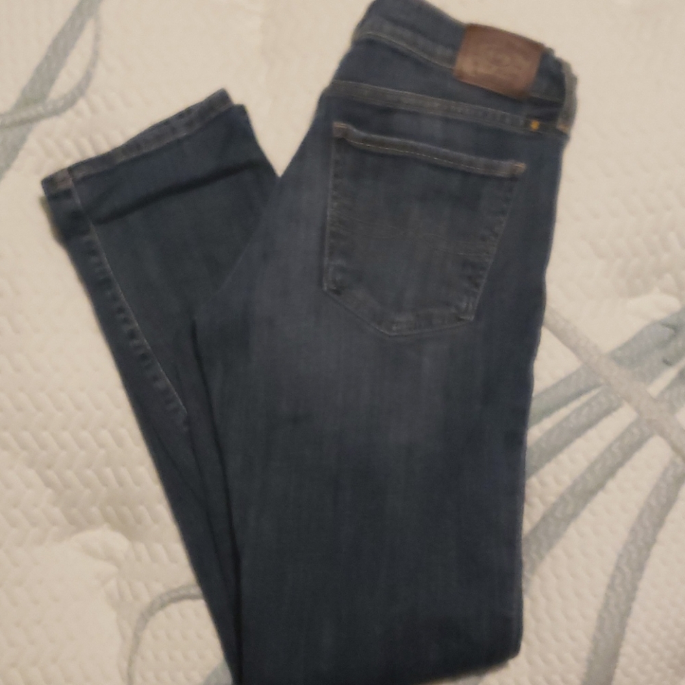 Lucky Brand Sz 4 Sweet Straight Dark Wash EUC Jeans